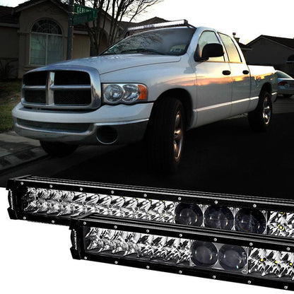 12″/22″/32″/42″/52″ 5D-PRO série Barres LED avec 5D Projectors pour Dodge Ram 1500 – NOVADOMIO