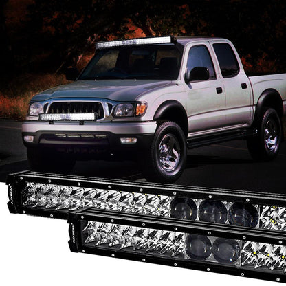 12″/22″/32″/42″/52″ 5D-PRO série Barres LED avec 5D Projectors pour 2004 Toyota Tacoma – NOVADOMIO