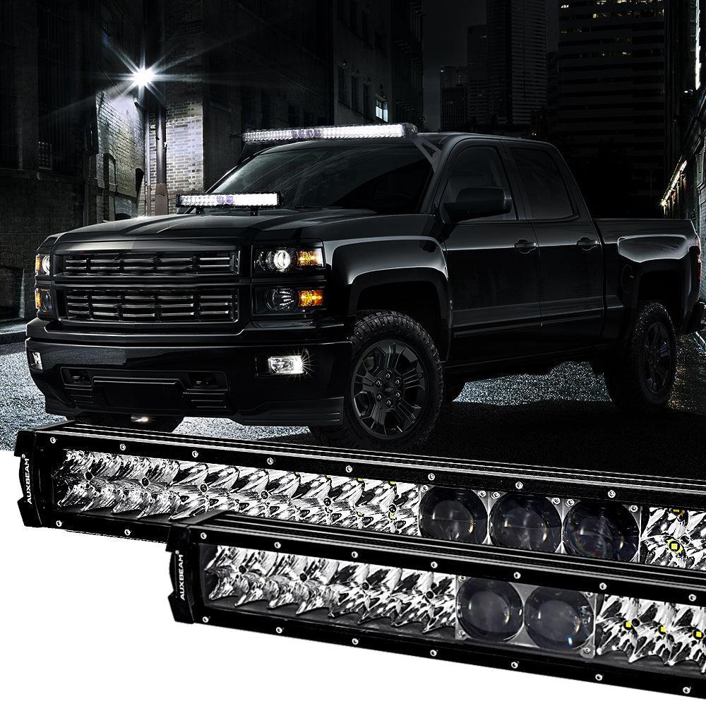 12"/22"/32"/42"/52" 5D-PRO série Barres LED avec 5D Projectors pour 2015 Chevy Silverado