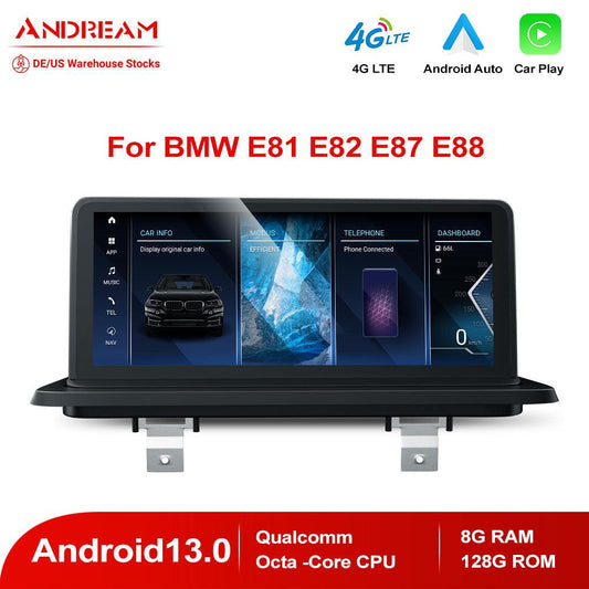 Écran multimédia auto Andream pour BMW E87 E88 E81 E82