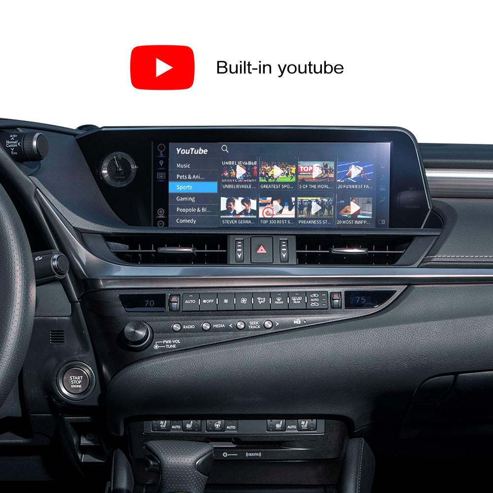 Boîtier CarPlay Android Auto Andream pour Lexus GS LS ES IS UX LX – vue 4