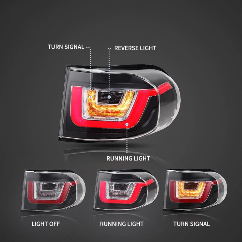 LED II bloc de feux arrière pour 2007-2014 Toyota FJ Cruiser (XJ10) – vue 3