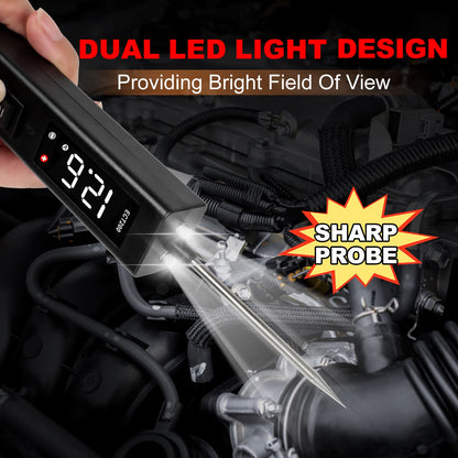 Testeur de circuit automobile KINGBOLEN ECT200 12/24 V – Écran LED – vue 9 – NOVADOMIO