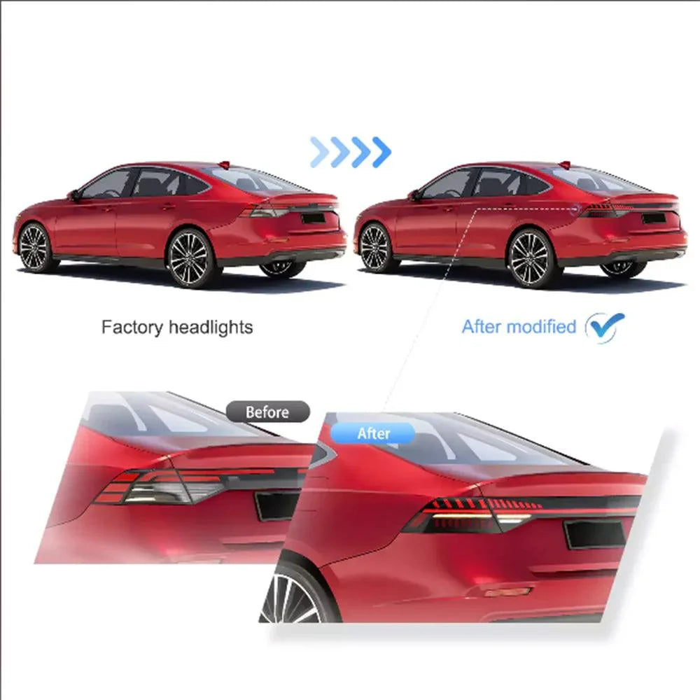 LED bloc de feux arrière Full LED avec Start-Up Animation pour 2023-2025 Honda Accord – vue 10