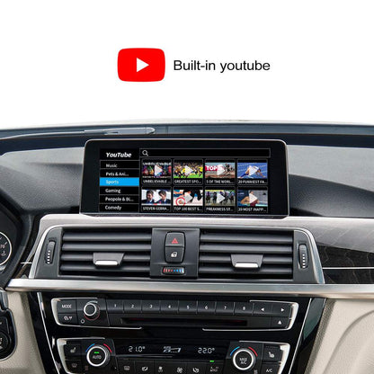 Écran multimédia Andream 7 pouces CarPlay et Android Auto – BMW MMI CIC NBT EVO X1 X3 – vue 4 – NOVADOMIO