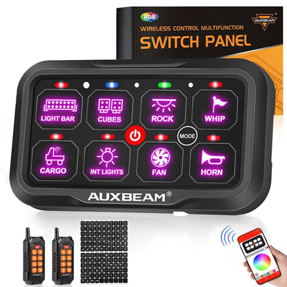 AC-800 RGB panneau de commande avec APP&télécommande, modes bascule / momentané / impulsion – vue 8 – NOVADOMIO