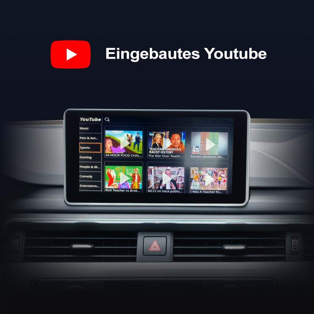 Boîtier CarPlay Android Auto Andream pour Audi Q3 Q5 Q7 A1 A2 A3 – vue 4