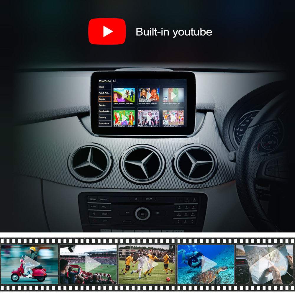 Boîtier CarPlay Android Auto Andream pour Mercedes MMI NTG4.5 – vue 6