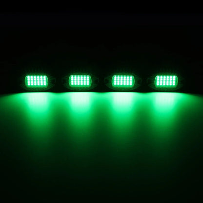 RGBW LED éclairages de soubassement Kit avec Bluetooth APP & Télécommande sans fil, Multicolor Neon éclairage sous caisse