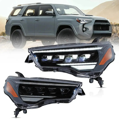 LED bloc optique avant 4 pièces Projector Upgrade pour 2014–2024 Toyota 4Runner – NOVADOMIO
