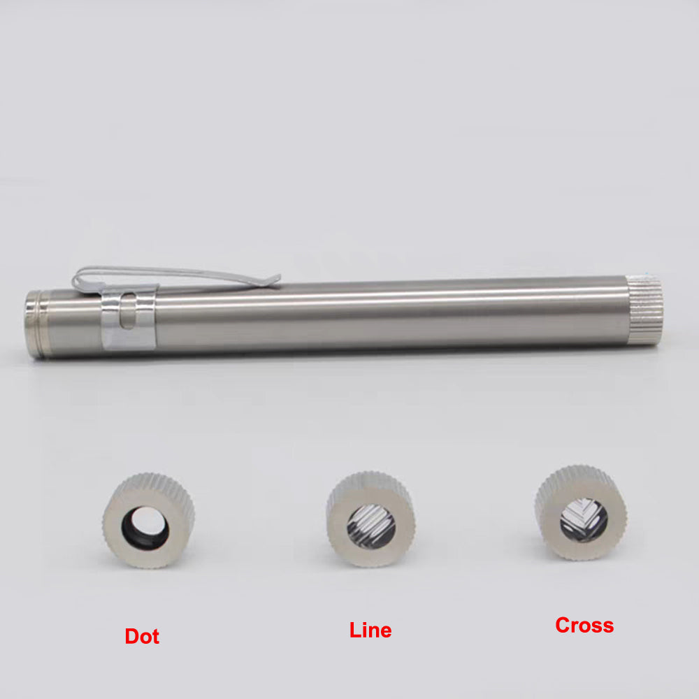 Stylo pointeur laser vert 3 en 1 520 nm avec motifs de points, de lignes et de croix –…