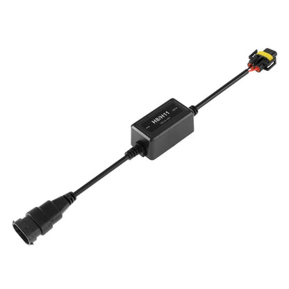 H11/H9/H8 C10-MODEL Enhanced Ampoules de phare LED CAN-bus Decoder anti-scintillement Hyper Flash No Warning Harness Resistor