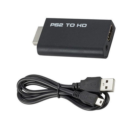 NOUVELLE console de jeu PS2 vers HDTV vers console de jeu PS2 vers conversion vidéo TV HDTV – vue 2