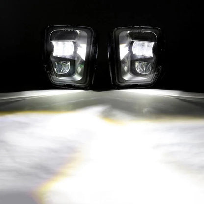 Lot de 2 36 W LED antibrouillards pour Dodge Ram 1500 2013 2014 2015 2016 2017 2018 (noir) – vue 2 – NOVADOMIO