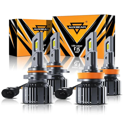 20% Smaller Size F15 série 20 000 lm 90 W Ampoules de phare LED 6 500 K blanc froid – vue 16 – NOVADOMIO