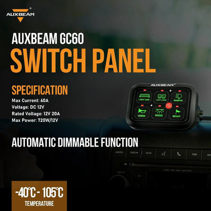 6/8 voies LED panneau de commande, tout-terrain Controller – vue 12 – NOVADOMIO