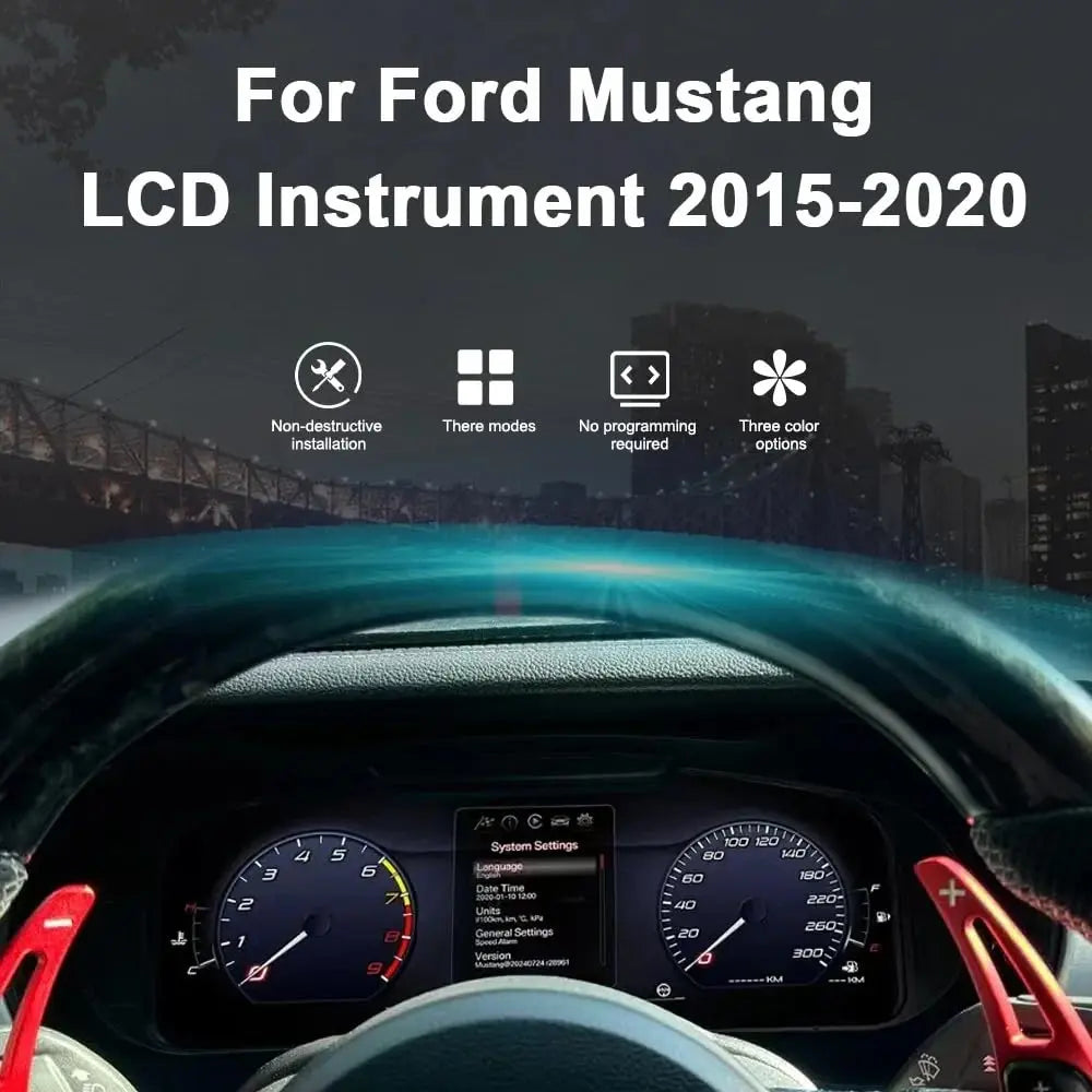 Virtual Cockpit Ford Mustang 2012-2023 LCD 12,3″ – NOVADOMIO