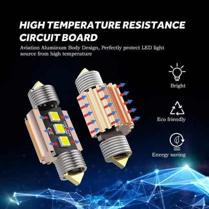 LED Festoon CAN-bus pour intérieur plafonnier lecture plaque d’immatriculation ampoules – vue 7 – NOVADOMIO