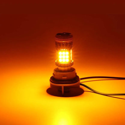 1156 BA15S Ampoules LED pour clignotants avant/arrière et feux latéraux 56 W 600% haute luminosité sans erreur CAN-bus 3 000
