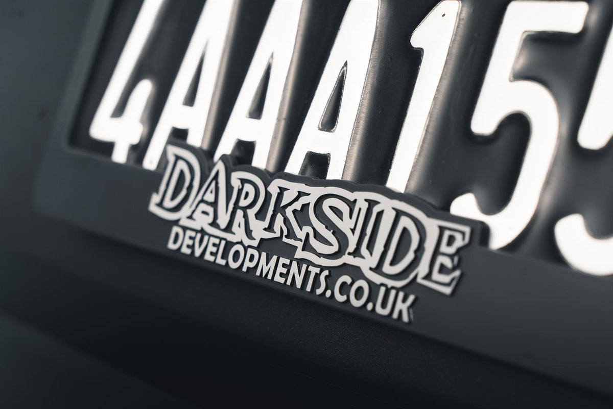 Premium us license plaque frame holder – Darkside Developments