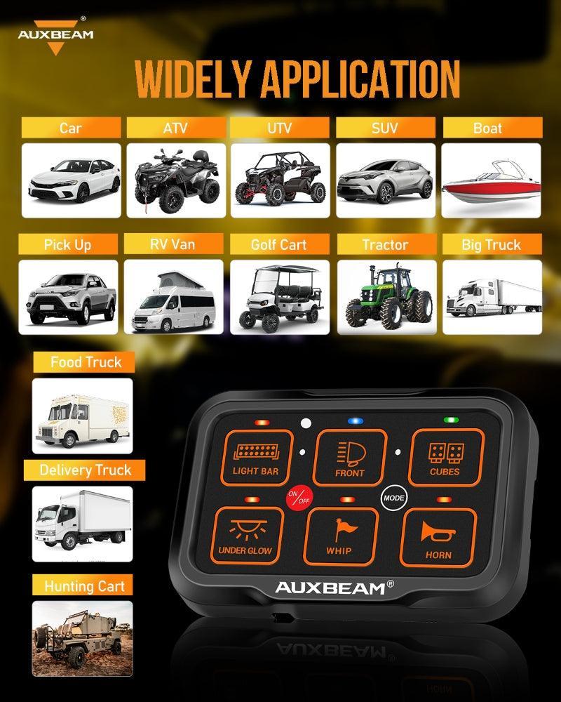 AR-600 RGB panneau de commande avec APP, Toggle/ Momentary/ Pulsed Mode Supported – vue 7