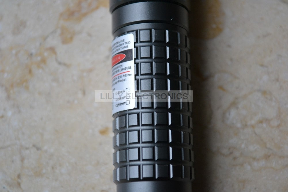 Torche pointeur laser rouge 635 nm 638 nm 300 mW - Mise au point réglable Faisceau rouge haute…