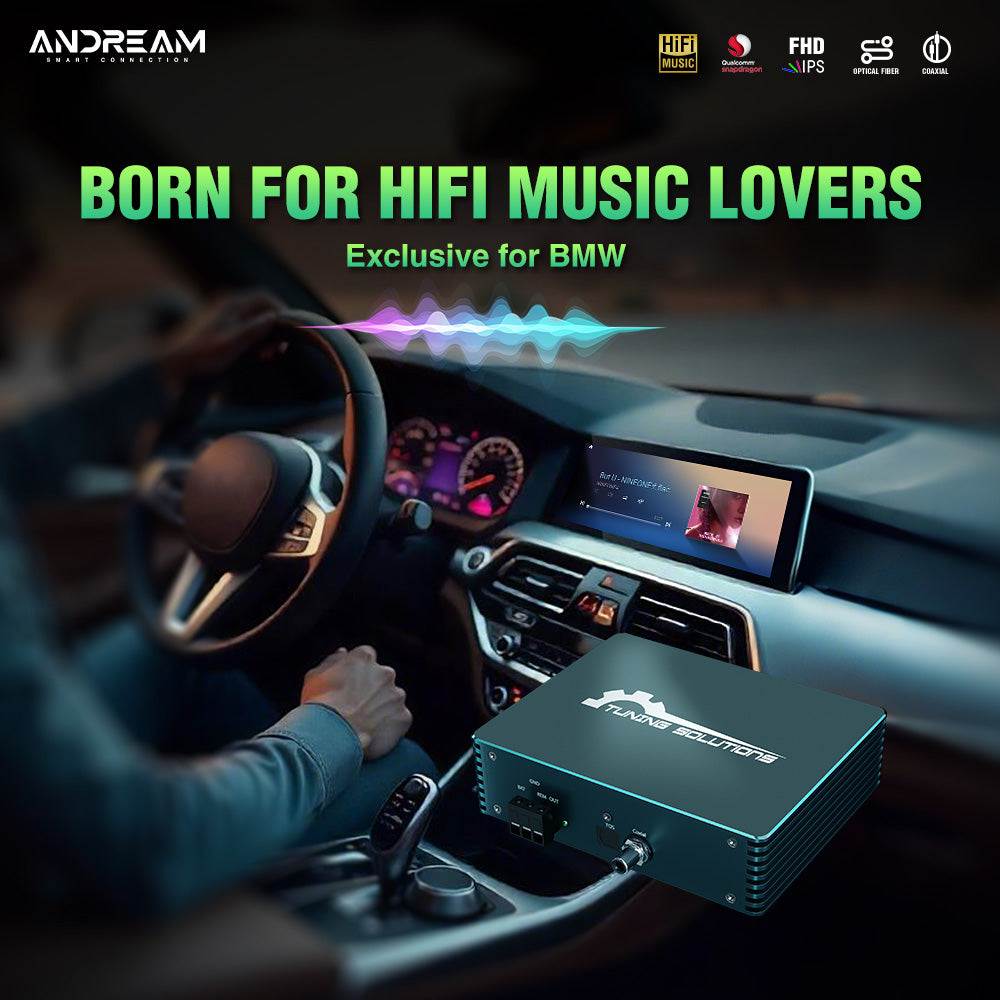 Amplificateur audio automobile Andream pour BMW EVO X1 X2 X3