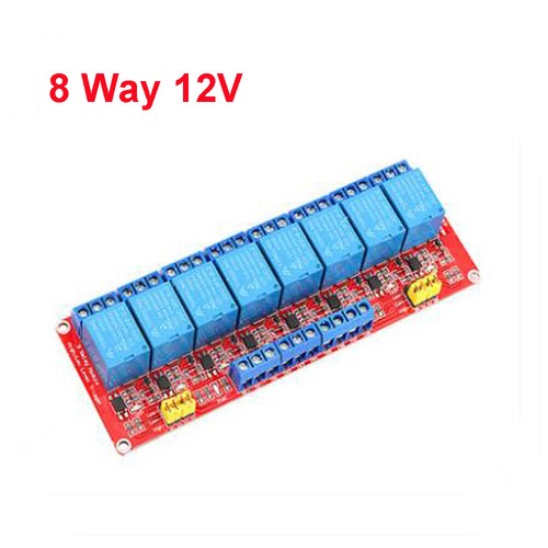 Relais 1 / 2 / 4 / 6 / 8 5 V / 12 V / 24 V avec support d'isolation optocoupleur niveau haut et bas – vue 21