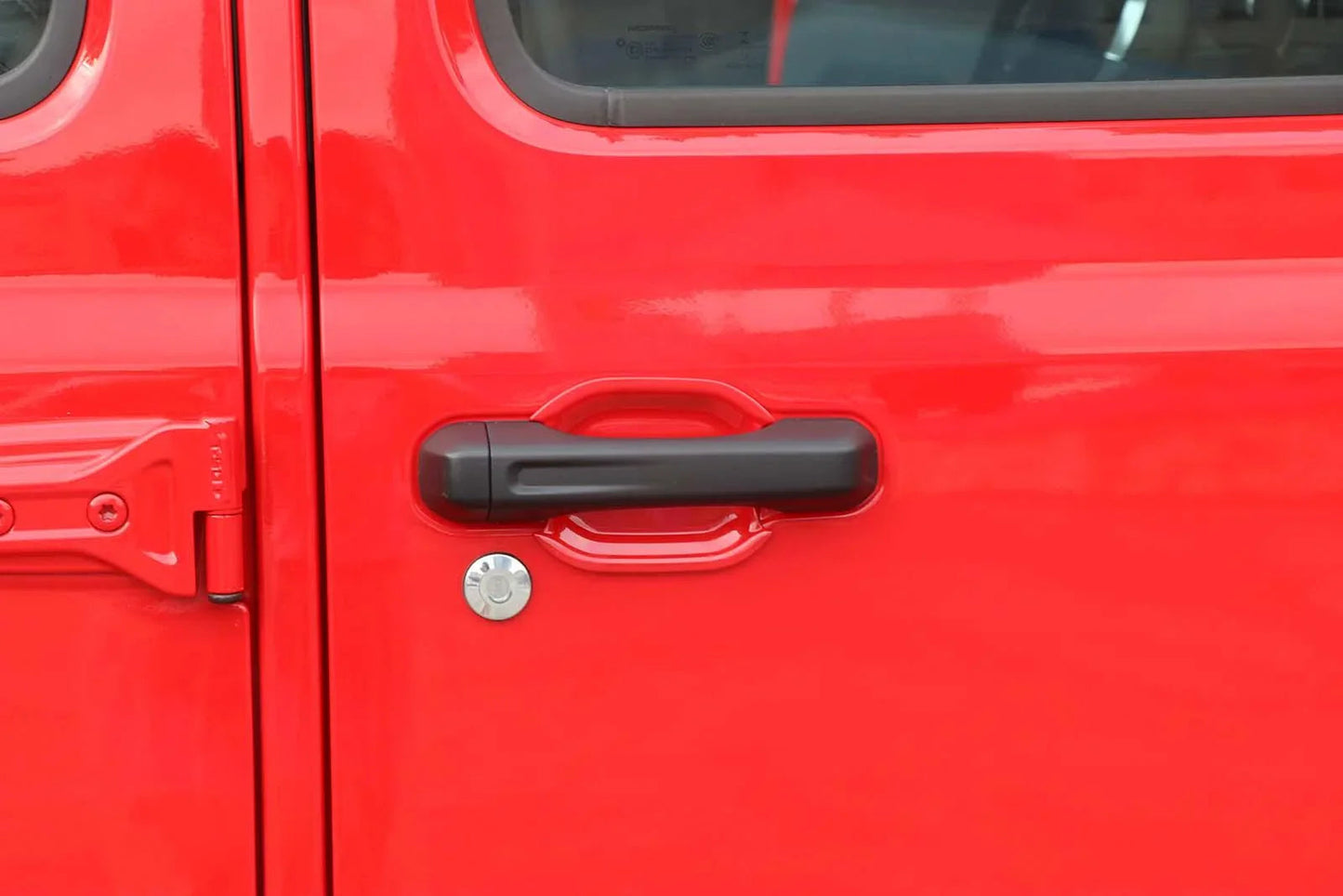 (5pcs/set) Door Handle Bowl Exterior Trim, Door Handle Recess Guard Trim Cover pour Jeep Wrangler JL 2018-2022 – vue 2