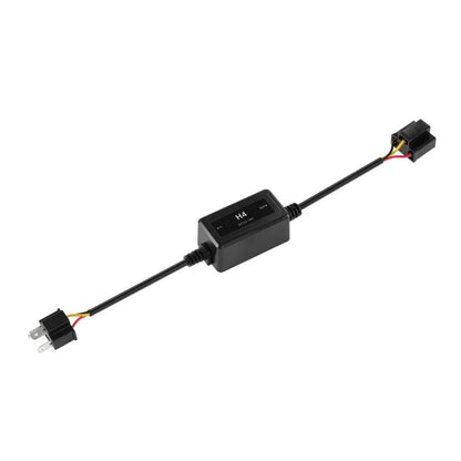 H4/9003 C10-MODEL Enhanced Ampoules de phare LED CAN-bus Decoder anti-scintillement Hyper Flash No Warning Harness Resistor