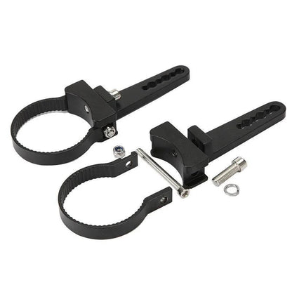 Lot de 2 2.5″ Barres lumineuses support de montage Kit Bull Bar arceau Clamps – vue 12 – NOVADOMIO