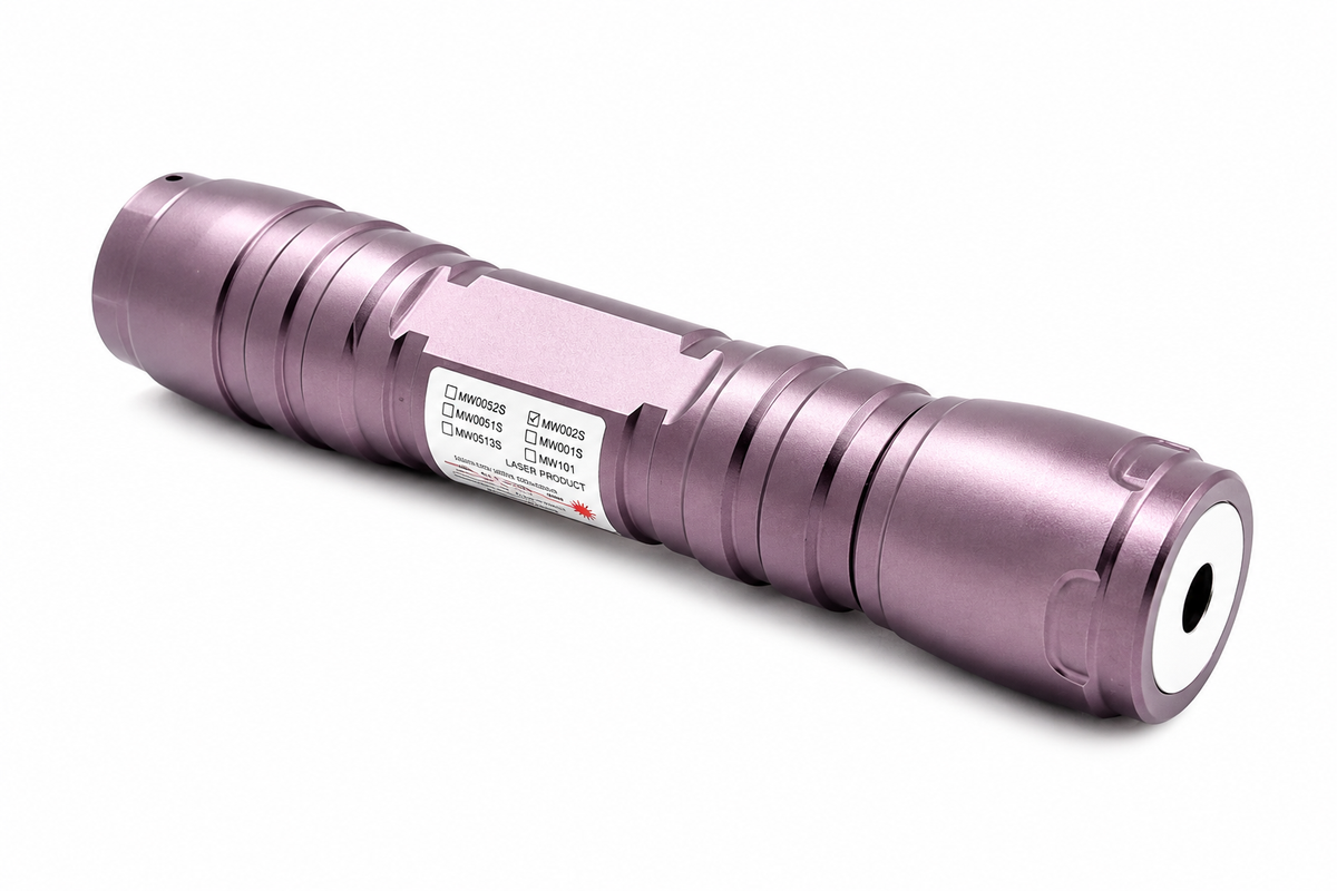 Pointeur laser rouge focalisable 650 nm 100 mW / 200 mW – laser compact en métal étanche – vue 5