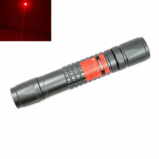 Pointeur laser rouge portable 650 nm 200mw, torche laser étanche focalisable – vue principale