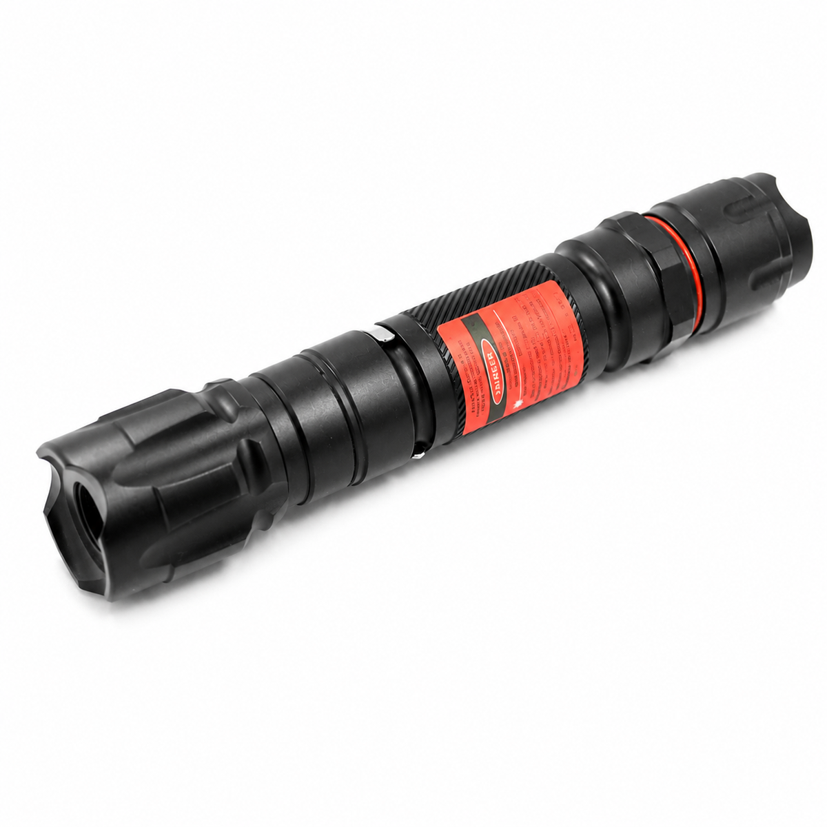 Pointeur laser étanche focalisable rouge 650 nm 200 mW – 18650 rechargeable – vue 2