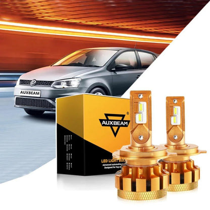 Lot de 2 H4 pour Volkswagen Polo High-feux de croisement F-16 Plus série refroidissement par ventilateur 14 000 lm Ampoules