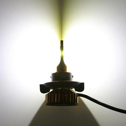 H13 Ampoules de phare LED 52 W 10 000 lm F2 série format compact 6 500 K blanc froid – 2 ampoules – vue 4 – NOVADOMIO