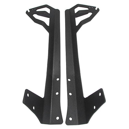 52″ droit Barres lumineuses pare-brise supports de montage pour 2007–2017 Jeep Wrangler JK – vue 7 – NOVADOMIO