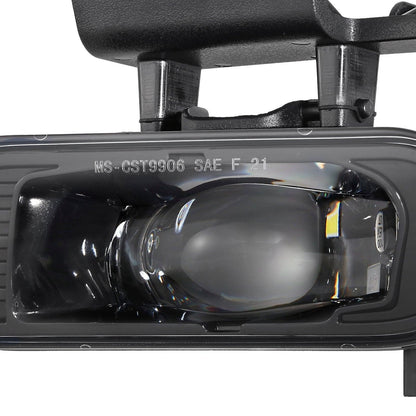Lot de 2 60 W homologation DOT LED antibrouillards pour Chevrolet Silverado 1500/2500 1999 2000 2001 2002, 1500HD/2500HD/3500
