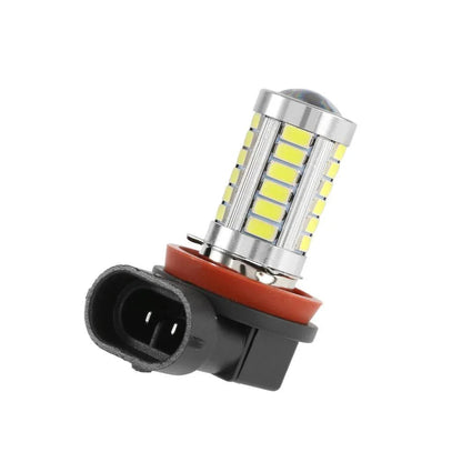 H11 H9 H8 H16JP Ampoules LED antibrouillard / DRL 50W 4000LM 6500K blanc 33LED série – 2 ampoules – vue 12 – NOVADOMIO