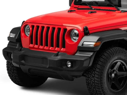 9″ phares LED avec DRL anneau Halo pour Jeep Wrangler JL 2018–2024 (homologation DOT) – vue 4 – NOVADOMIO