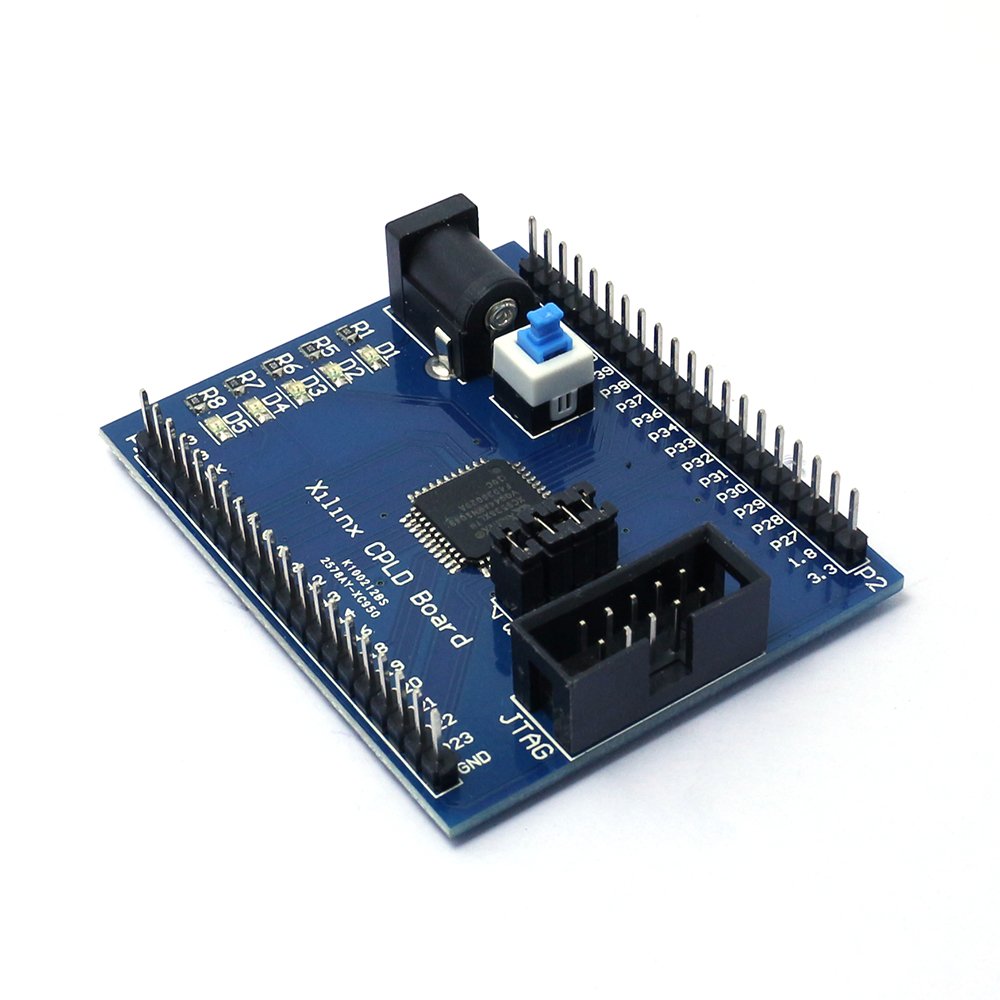 Carte de développement d'apprentissage de Test CPLD Xilinx XC9536XL 3.3 V avec Interface JTAG – vue 5