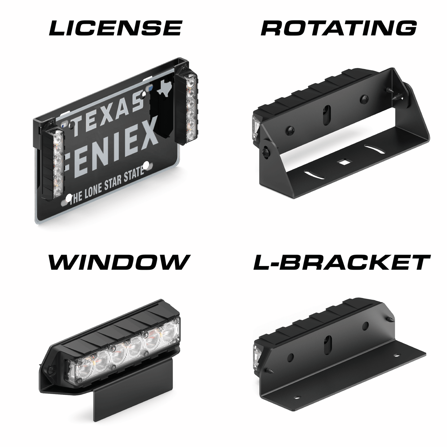 Feniex Fusion® SM – Feu LED de signalisation – vue 6