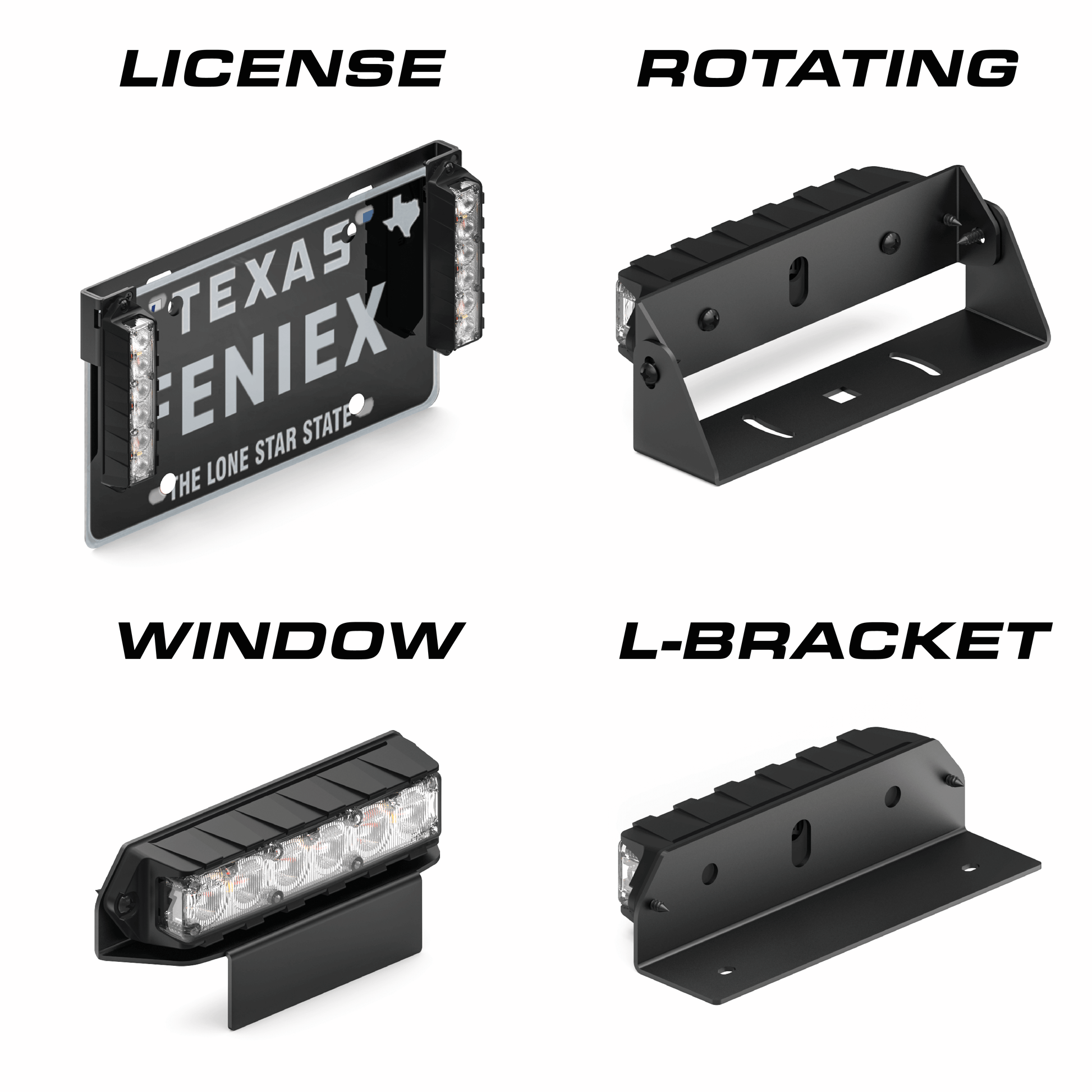 Feniex Fusion® SM – Feu LED de signalisation – vue 6