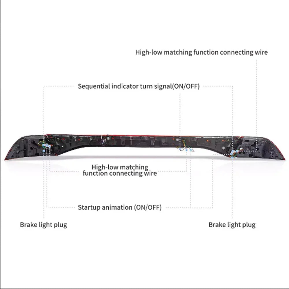 LED bloc de feux arrière Full LED avec Start-Up Animation pour 2023-2025 Honda Accord – vue 9