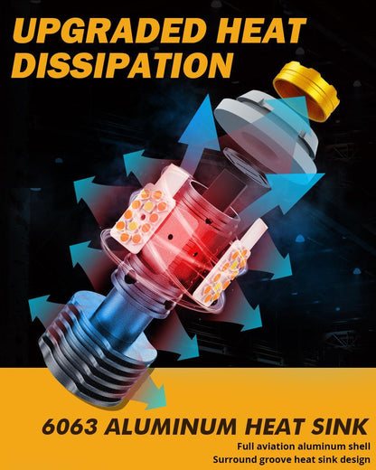 T20 7443 7440 Ampoules LED pour clignotants avant et feux de jour 800% haute luminosité sans erreur CAN-bus bicolore à