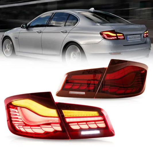 LED bloc de feux arrière avec Dynamic Welcome Light [CS Style] pour 2011-2017 BMW 5 série M5 6th Gen (F10 F18)
