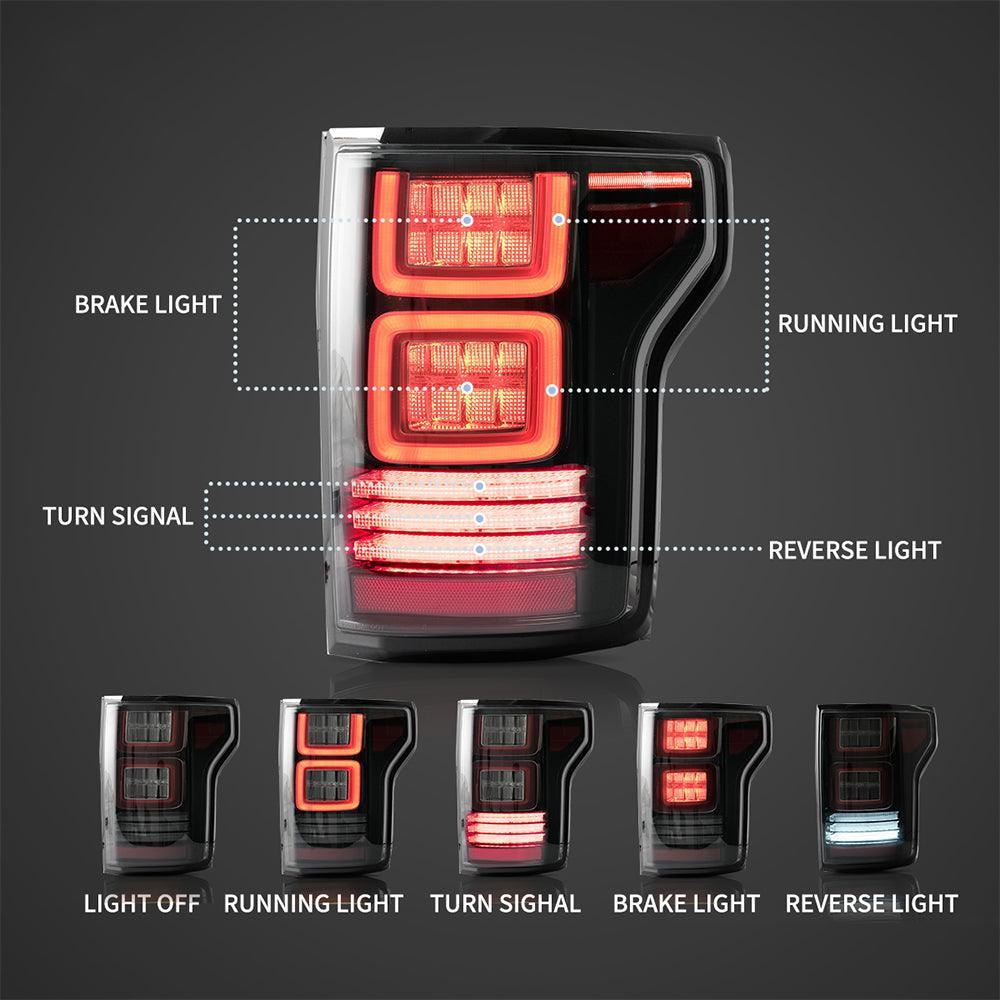 LED bloc de feux arrière avec Sequential clignotant pour 2015-2020 Ford F150 13th Gen (P552) – vue 13