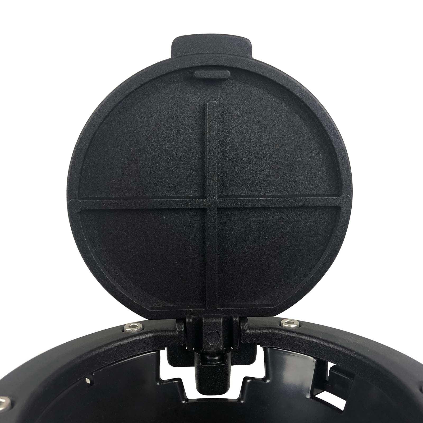 Fuel Tank Cover Gas Fuel Filler Door Cover Fit pour Jeep Wrangler JK 2007-2017 – vue 5