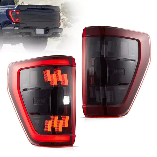 LED Tail Light Assemly avec Full LED pour 2021-2023 Ford F150
