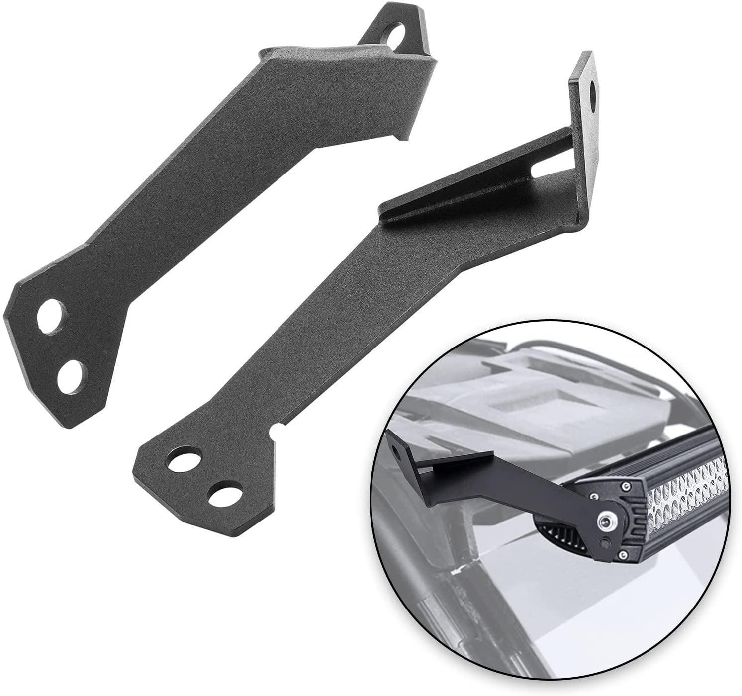 32 Inch 5D-PRO série Dual Row Barres LED & Car Roof Windshield Mounting Brackets Combo pour 2014-2021 RZR XP 1000 and RZR XP…